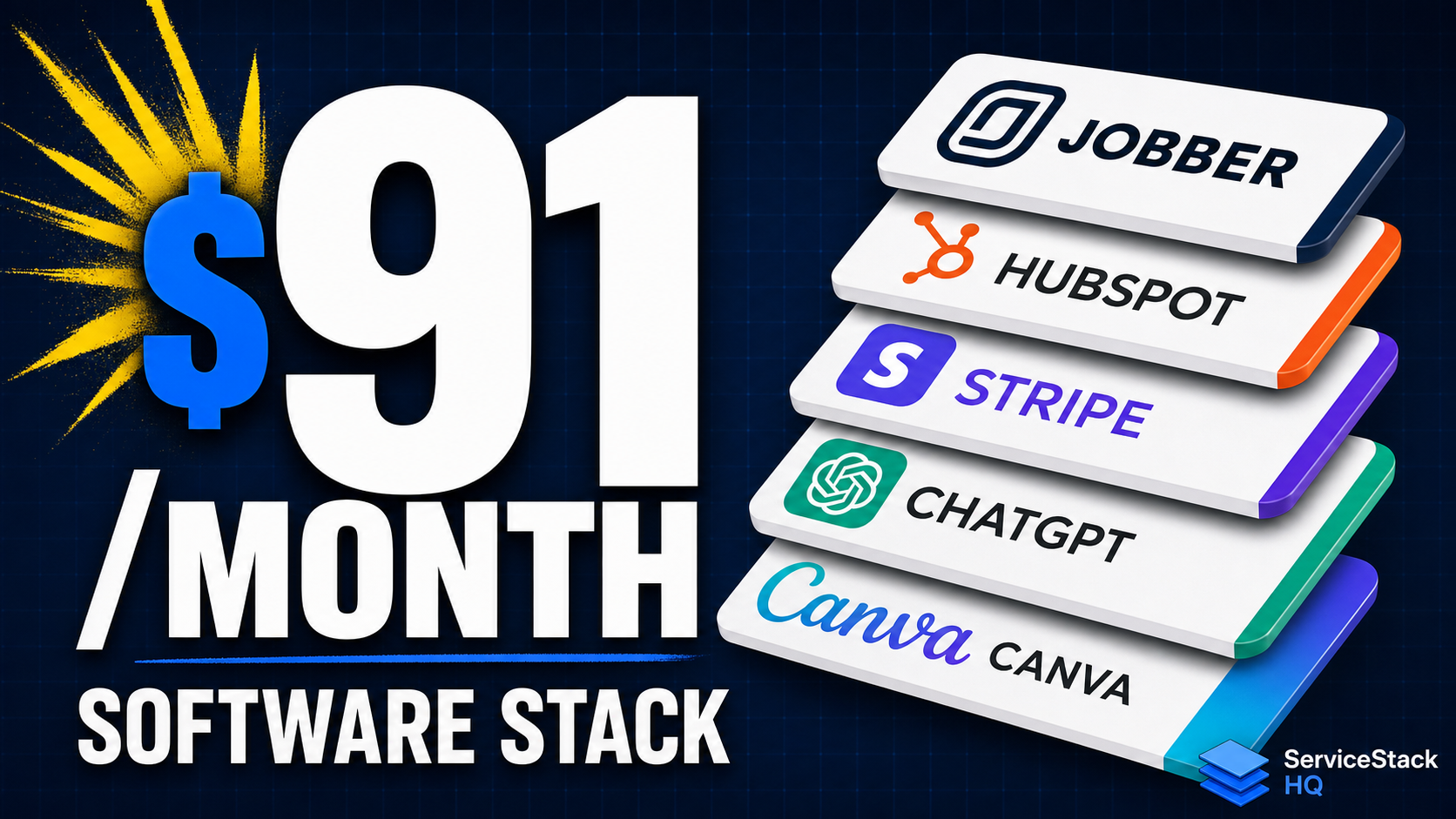 The $91/Month Software Stack